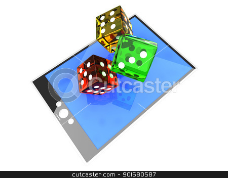 To use this stock image in your creative project, please select the size you need over to the right and click the "Add to Cart" button.
Your downloaded image will come with the Cutcaster watermark removed so don’t worry about the watermark you see on this page. Game Pad stock photo, A Tablet PC / Pad. 3D rendered illustration. by Michael Osterrieder