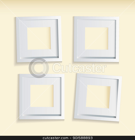 To use this stock image in your creative project, please select the size you need over to the right and click the "Add to Cart" button.
Your downloaded image will come with the Cutcaster watermark removed so don’t worry about the watermark you see on this page. Picture frame beige background stock vector clipart, Four modern clean picture frames with beige background by Michael Travers