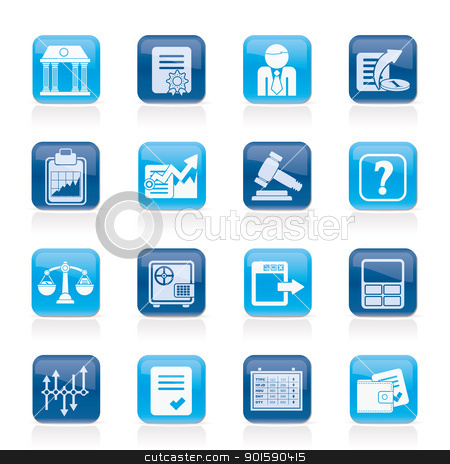 To use this stock image in your creative project, please select the size you need over to the right and click the "Add to Cart" button.
Your downloaded image will come with the Cutcaster watermark removed so don’t worry about the watermark you see on this page. Stock exchange and finance icons stock vector clipart, Stock exchange and finance icons - vector icon set by Stoyan Haytov