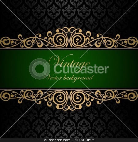 Vintage vector background Vintage vector background stock vector clipart, Vintage vector background by Mikhail Puhachou