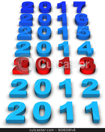 2013 New Year 2013 New Year stock photo, 2013 new year modeled with tridimensional numbers by marphotography
