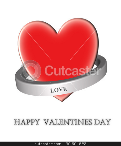 To use this stock image in your creative project, please select the size you need over to the right and click the "Add to Cart" button.
Your downloaded image will come with the Cutcaster watermark removed so don’t worry about the watermark you see on this page. Happy Valentines day stock photo, 3d heart and shiny metal ring around it by Sreedhar Yedlapati