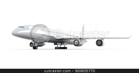 Generic Airplane Generic Airplane stock photo, 3D rendered Illustration. by Michael Osterrieder