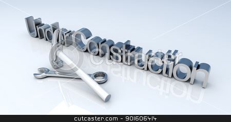 To use this stock image in your creative project, please select the size you need over to the right and click the "Add to Cart" button.
Your downloaded image will come with the Cutcaster watermark removed so don’t worry about the watermark you see on this page. Under Construction stock photo, 3D Illustration. Website is under construction. by Michael Osterrieder