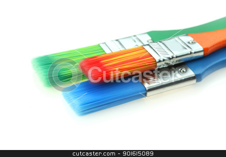 To use this stock image in your creative project, please select the size you need over to the right and click the "Add to Cart" button.
Your downloaded image will come with the Cutcaster watermark removed so don’t worry about the watermark you see on this page. Paint brushes stock photo, Orange,blue and green paint brushes by Sreedhar Yedlapati