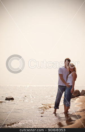 To use this stock image in your creative project, please select the size you need over to the right and click the "Add to Cart" button.
Your downloaded image will come with the Cutcaster watermark removed so don’t worry about the watermark you see on this page. beautiful couple on a seashore stock photo, beautiful couple on a seashore, toned by Petr Malyshev