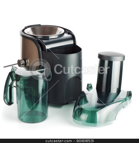 Juice extractor parts juice extractor parts stock photo, juice extractor parts isolated on white by Petr Malyshev