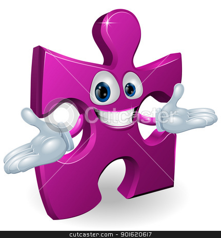 To use this stock image in your creative project, please select the size you need over to the right and click the "Add to Cart" button.
Your downloaded image will come with the Cutcaster watermark removed so don’t worry about the watermark you see on this page. Jigsaw character stock vector clipart, A happy smiling purple jigsaw piece character illustration
by Christos Georghiou