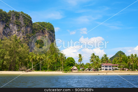 To use this stock image in your creative project, please select the size you need over to the right and click the "Add to Cart" button.
Your downloaded image will come with the Cutcaster watermark removed so don’t worry about the watermark you see on this page. Andaman Shore stock photo, tropical beach, Andaman Sea Shore in Thailand by Petr Malyshev