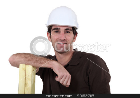 To use this stock image in your creative project, please select the size you need over to the right and click the "Add to Cart" button.
Your downloaded image will come with the Cutcaster watermark removed so don’t worry about the watermark you see on this page. Man leaning on planks of wood stock photo, Man leaning on planks of wood by photography33