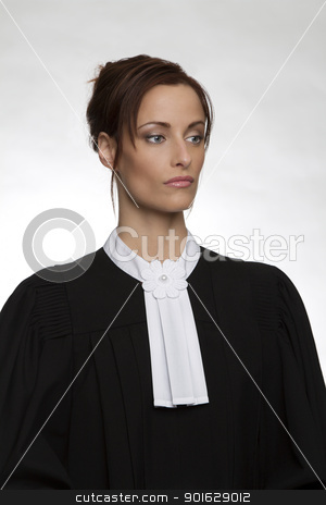 To use this stock image in your creative project, please select the size you need over to the right and click the "Add to Cart" button.
Your downloaded image will come with the Cutcaster watermark removed so don’t worry about the watermark you see on this page. Canadian Attorney stock photo, Canadian attorney in full attire by Yann Poirier