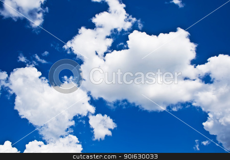 Sky and clouds Sky and clouds stock photo, Blue cloudy sky by Alexey Popov