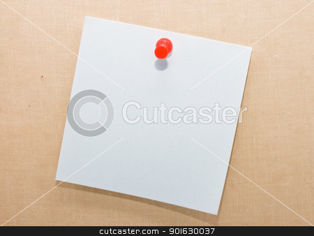 To use this stock image in your creative project, please select the size you need over to the right and click the "Add to Cart" button.
Your downloaded image will come with the Cutcaster watermark removed so don’t worry about the watermark you see on this page. Note stock photo, Note white paper tacked on a wall by Alexey Popov