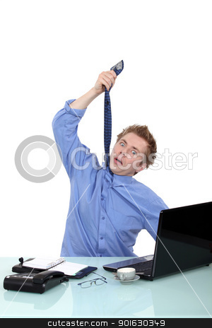 Stressed businessman Stressed businessman stock photo, Stressed businessman by photography33