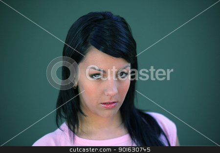 Serious young woman Serious young woman stock photo, Serious young woman by photography33