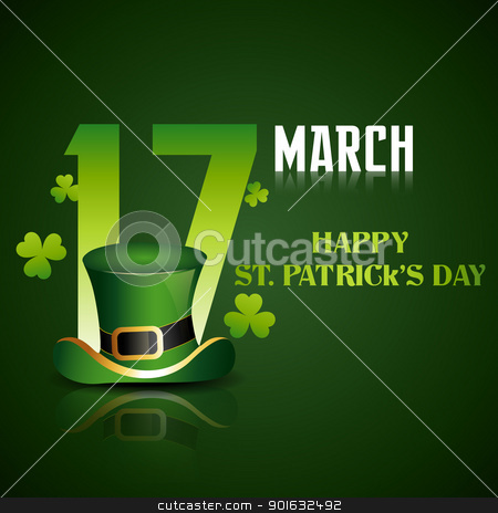 St patrick's day st patrick's day stock vector clipart, vector beautiful st patrick's day illustration by pinnacleanimates