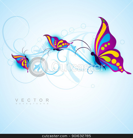 Creative butterfly design creative butterfly design stock vector clipart, creative butterfly style beautiful vector design by pinnacleanimates