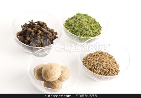 Spices assortment spices assortment stock photo, spices assortment in detail by FranziskaKrause