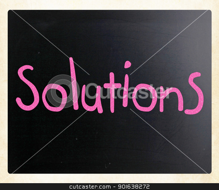To use this stock image in your creative project, please select the size you need over to the right and click the "Add to Cart" button.
Your downloaded image will come with the Cutcaster watermark removed so don’t worry about the watermark you see on this page. Solutions written with chalk stock photo, Solutions written with chalk by Nenov Brothers Images