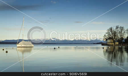 To use this stock image in your creative project, please select the size you need over to the right and click the "Add to Cart" button.
Your downloaded image will come with the Cutcaster watermark removed so don’t worry about the watermark you see on this page. Tutzing stock photo, An image of the Starnberg Lake in Bavaria Germany - Tutzing by Markus Gann