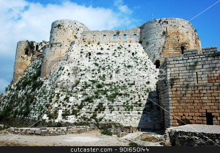 To use this stock image in your creative project, please select the size you need over to the right and click the "Add to Cart" button.
Your downloaded image will come with the Cutcaster watermark removed so don’t worry about the watermark you see on this page. Ancient castle in Syria stock photo, Scenery of a famous ancient castle in Syria by John Young