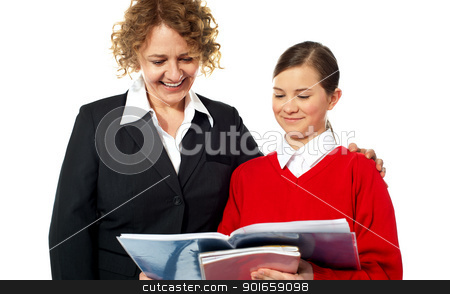 To use this stock image in your creative project, please select the size you need over to the right and click the "Add to Cart" button.
Your downloaded image will come with the Cutcaster watermark removed so don’t worry about the watermark you see on this page. Teacher helping teen student one on one stock photo, Teacher helping teen student one on one. Shot in studio over white by Ishay Botbol
