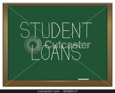To use this stock image in your creative project, please select the size you need over to the right and click the "Add to Cart" button.
Your downloaded image will come with the Cutcaster watermark removed so don’t worry about the watermark you see on this page. Student loans concept. stock photo, Illustration depicting a green chalkboard with the words 'Student loans'. by Samantha Craddock