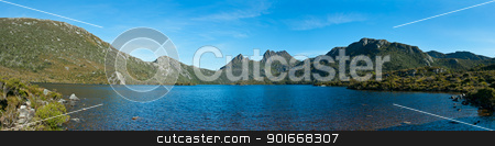 To use this stock image in your creative project, please select the size you need over to the right and click the "Add to Cart" button.
Your downloaded image will come with the Cutcaster watermark removed so don’t worry about the watermark you see on this page. Panorama of Lake dove cradle mountain, Tasmania stock photo, Panorama of Lake dove cradle mountain, Tasmania, Australia by Ulrich Schade