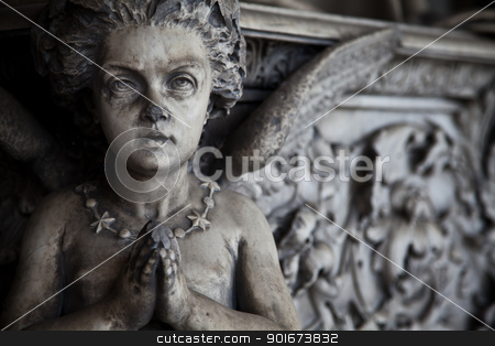 To use this stock image in your creative project, please select the size you need over to the right and click the "Add to Cart" button.
Your downloaded image will come with the Cutcaster watermark removed so don’t worry about the watermark you see on this page. Cemetery architecture - Europe stock photo, Collection of the most beautiful and moving architectures examples in European cemeteries by Perseomedusa