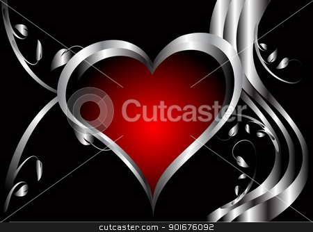 To use this stock image in your creative project, please select the size you need over to the right and click the "Add to Cart" button.
Your downloaded image will come with the Cutcaster watermark removed so don’t worry about the watermark you see on this page. A vector valentines background stock vector clipart, A vector valentines background with silver hearts on a deep red and black backdrop with room for text by Mike Price