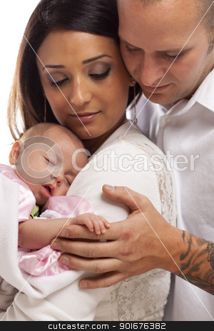 To use this stock image in your creative project, please select the size you need over to the right and click the "Add to Cart" button.
Your downloaded image will come with the Cutcaster watermark removed so don’t worry about the watermark you see on this page. Mixed Race Young Family with Newborn Baby stock photo, Happy Young Attractive Mixed Race Family with Newborn Baby. by Andy Dean