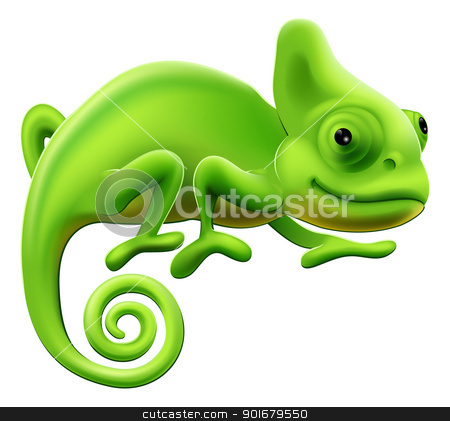 To use this stock image in your creative project, please select the size you need over to the right and click the "Add to Cart" button.
Your downloaded image will come with the Cutcaster watermark removed so don’t worry about the watermark you see on this page. Cute Chameleon Illustration stock vector clipart, An illustration of a cute green cartoon chameleon lizard by Christos Georghiou