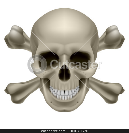 To use this stock image in your creative project, please select the size you need over to the right and click the "Add to Cart" button.
Your downloaded image will come with the Cutcaster watermark removed so don’t worry about the watermark you see on this page. Realistic skull and bones stock photo, Realistic skull and bones. Illustration on white background by dvarg