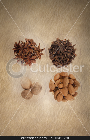 To use this stock image in your creative project, please select the size you need over to the right and click the "Add to Cart" button.
Your downloaded image will come with the Cutcaster watermark removed so don’t worry about the watermark you see on this page. spices retro design stock photo, spices retro design by FranziskaKrause