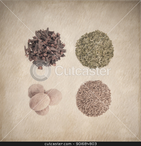 Spices retro design spices retro design stock photo, spices retro design by FranziskaKrause