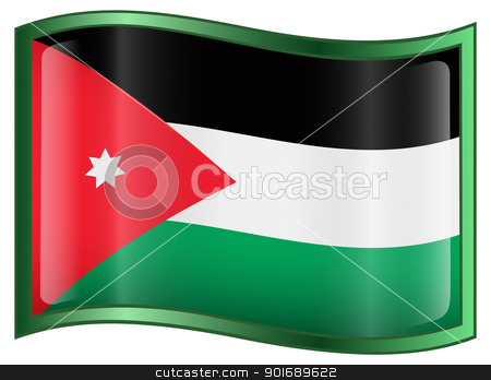 To use this stock image in your creative project, please select the size you need over to the right and click the "Add to Cart" button.
Your downloaded image will come with the Cutcaster watermark removed so don’t worry about the watermark you see on this page. Jordan Flag Icon stock photo, Jordan Flag Icon, isolated on white background. by Andrey Zyk