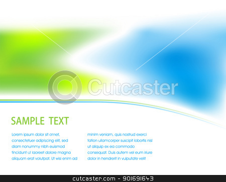 Abstract background Abstract background stock vector clipart, Abstracrt blured blue and green background by vtorous