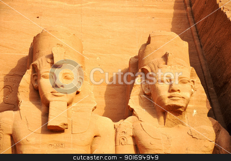 To use this stock image in your creative project, please select the size you need over to the right and click the "Add to Cart" button.
Your downloaded image will come with the Cutcaster watermark removed so don’t worry about the watermark you see on this page. Landmark of the famous Ramses II statues at Abu Simbel in Egypt stock photo, Landmark of the famous Ramses II statues at Abu Simbel in Egypt by John Young