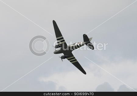 Douglas C47 Dakota aircraft Douglas C47 Dakota aircraft stock photo, A Douglas C47 Dakota aircraft gives a display at Tenterden in Kent, England on May 19, 2012. Built in March 1942, ZA947 now forms part of the Battle of Britain Memorial Flight. by newsfocus1