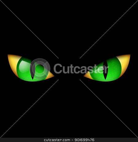 To use this stock image in your creative project, please select the size you need over to the right and click the "Add to Cart" button.
Your downloaded image will come with the Cutcaster watermark removed so don’t worry about the watermark you see on this page. Evil Green Eye stock photo, Evil Green Eye. Illustration on black background. by dvarg