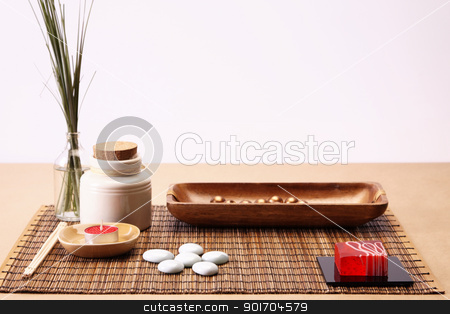 To use this stock image in your creative project, please select the size you need over to the right and click the "Add to Cart" button.
Your downloaded image will come with the Cutcaster watermark removed so don’t worry about the watermark you see on this page. Spa, zen and relax stock photo, Take care about your body in SPA. Zen and relax by fikmik