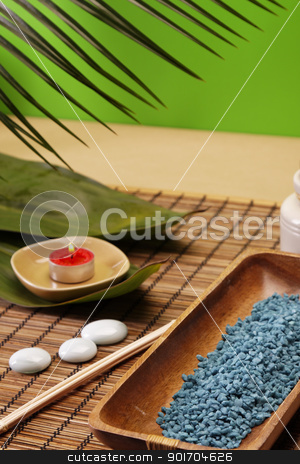 To use this stock image in your creative project, please select the size you need over to the right and click the "Add to Cart" button.
Your downloaded image will come with the Cutcaster watermark removed so don’t worry about the watermark you see on this page. Spa, zen and relax stock photo, Take care about your body in SPA. Zen and relax by fikmik