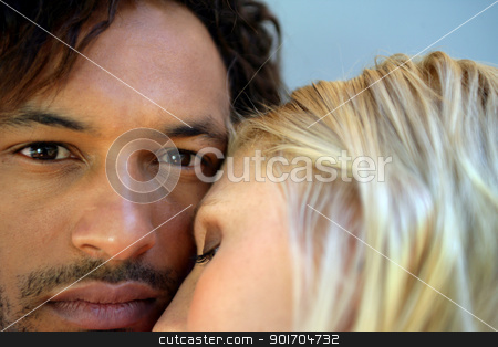 Man comforting his girlfriend Man comforting his girlfriend stock photo, Man comforting his girlfriend by photography33