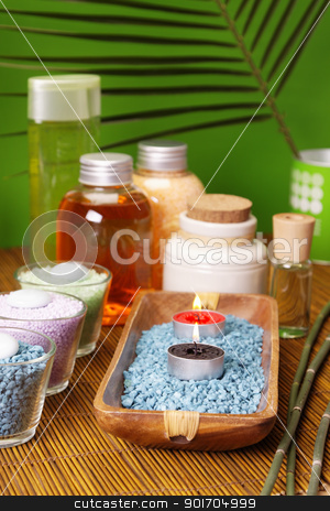 To use this stock image in your creative project, please select the size you need over to the right and click the "Add to Cart" button.
Your downloaded image will come with the Cutcaster watermark removed so don’t worry about the watermark you see on this page. Oils and candles. Spa concept stock photo, Oils and candles. Spa concept by fikmik