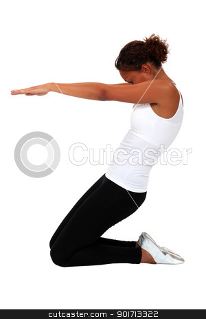 To use this stock image in your creative project, please select the size you need over to the right and click the "Add to Cart" button.
Your downloaded image will come with the Cutcaster watermark removed so don’t worry about the watermark you see on this page. A yoga position stock photo, A yoga position by photography33