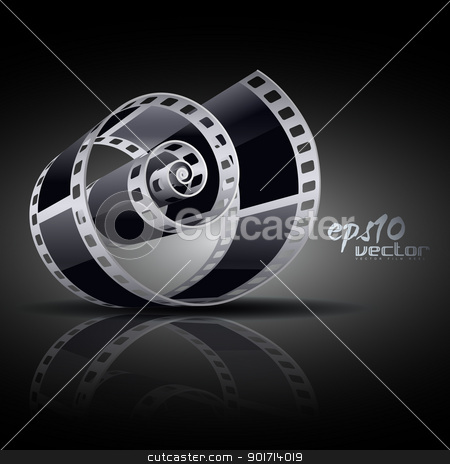 To use this stock image in your creative project, please select the size you need over to the right and click the "Add to Cart" button.
Your downloaded image will come with the Cutcaster watermark removed so don’t worry about the watermark you see on this page. vector film reel stock vector clipart, realistic vector 3d film reel by pinnacleanimates