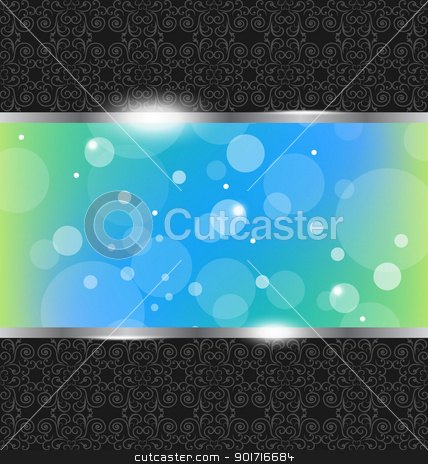 To use this stock image in your creative project, please select the size you need over to the right and click the "Add to Cart" button.
Your downloaded image will come with the Cutcaster watermark removed so don’t worry about the watermark you see on this page. Abstract metallic background with floral texture stock vector clipart, Illustration abstract metallic background with floral texture - vector by -=Mad Dog=-