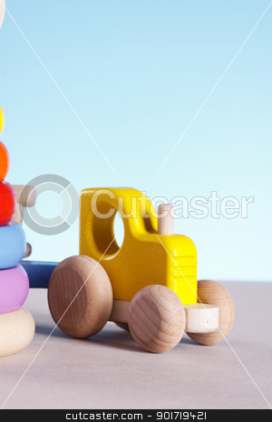 To use this stock image in your creative project, please select the size you need over to the right and click the "Add to Cart" button.
Your downloaded image will come with the Cutcaster watermark removed so don’t worry about the watermark you see on this page. Baby toys! stock photo, Baby toys closeup on table by fikmik