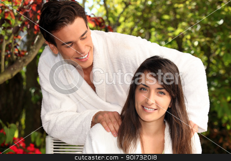 To use this stock image in your creative project, please select the size you need over to the right and click the "Add to Cart" button.
Your downloaded image will come with the Cutcaster watermark removed so don’t worry about the watermark you see on this page. Man massaging woman stock photo, Man massaging woman by photography33
