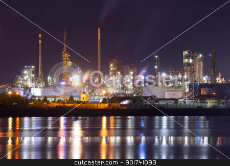 To use this stock image in your creative project, please select the size you need over to the right and click the "Add to Cart" button.
Your downloaded image will come with the Cutcaster watermark removed so don’t worry about the watermark you see on this page. Petrochemical plant in night stock photo, night scene of petrochemical plant with water reflection by Ioan Panaite